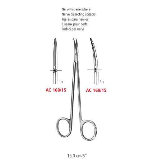 Nerve Dissecting Scissors