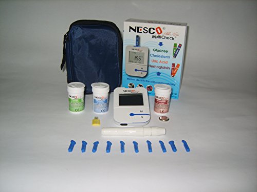 Nesco NW07 Glucose, Cholesterol and Hemoglobin Meter from R 1315 Shop now at Josec Supplies