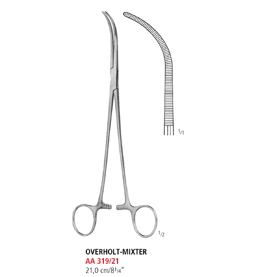 Overholt-Mixter Forceps