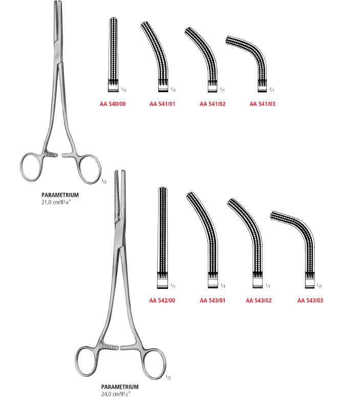 Parametrium Forceps