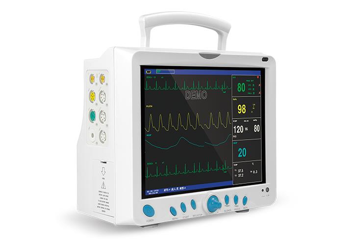 Patient Monitor with PR/Ni/Spo2/T/ECG/EC2/IBP - CMS9000
