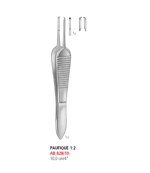 Paufique Suturing Scleral Forceps