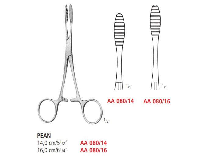 Pean Artery Forceps