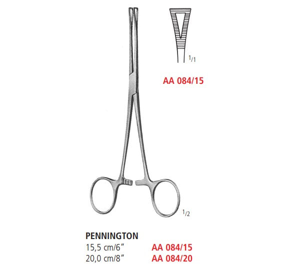 Pennington Hemostatic Forceps