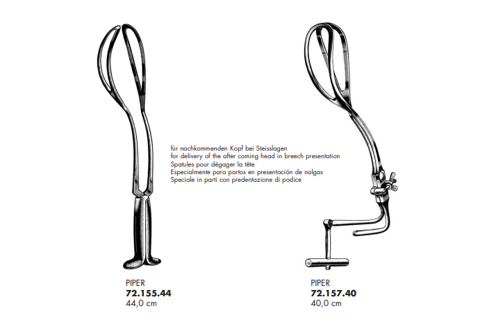 Piper Obstetrical Forceps
