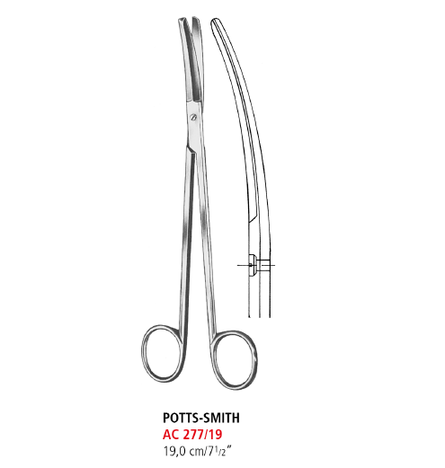Potts-Smith Dissection Scissors