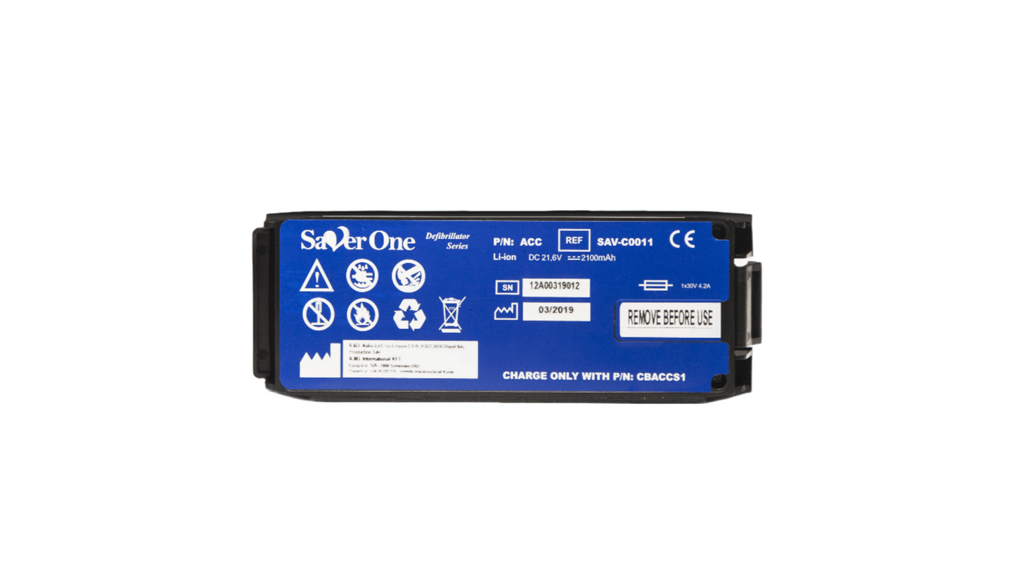 Rechargeable Batteries For Saver One Defibrillator