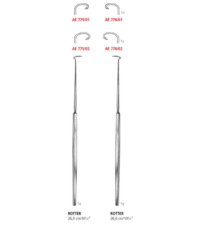 Rotter Ligature Needle