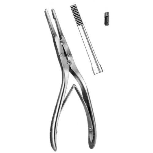 Rubin Septum Crushing Forceps - Josec Supplies