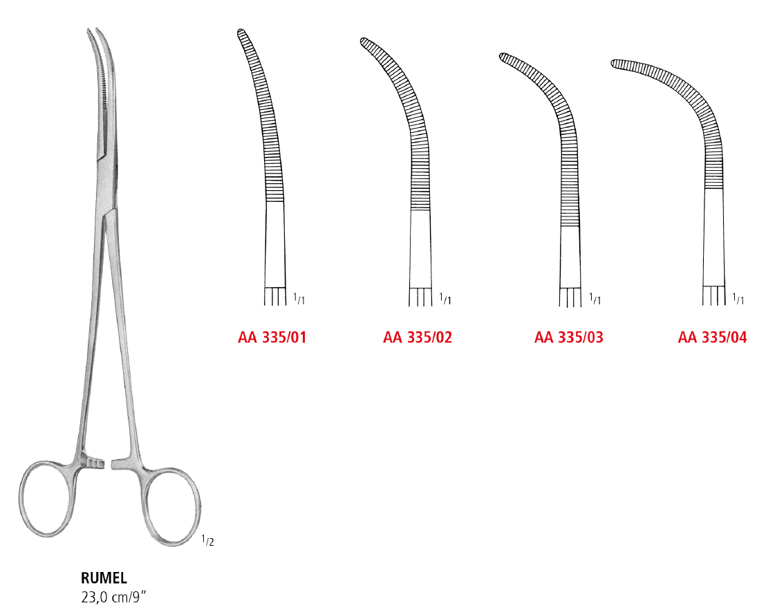 Rumel Dissecting And Ligature Forceps