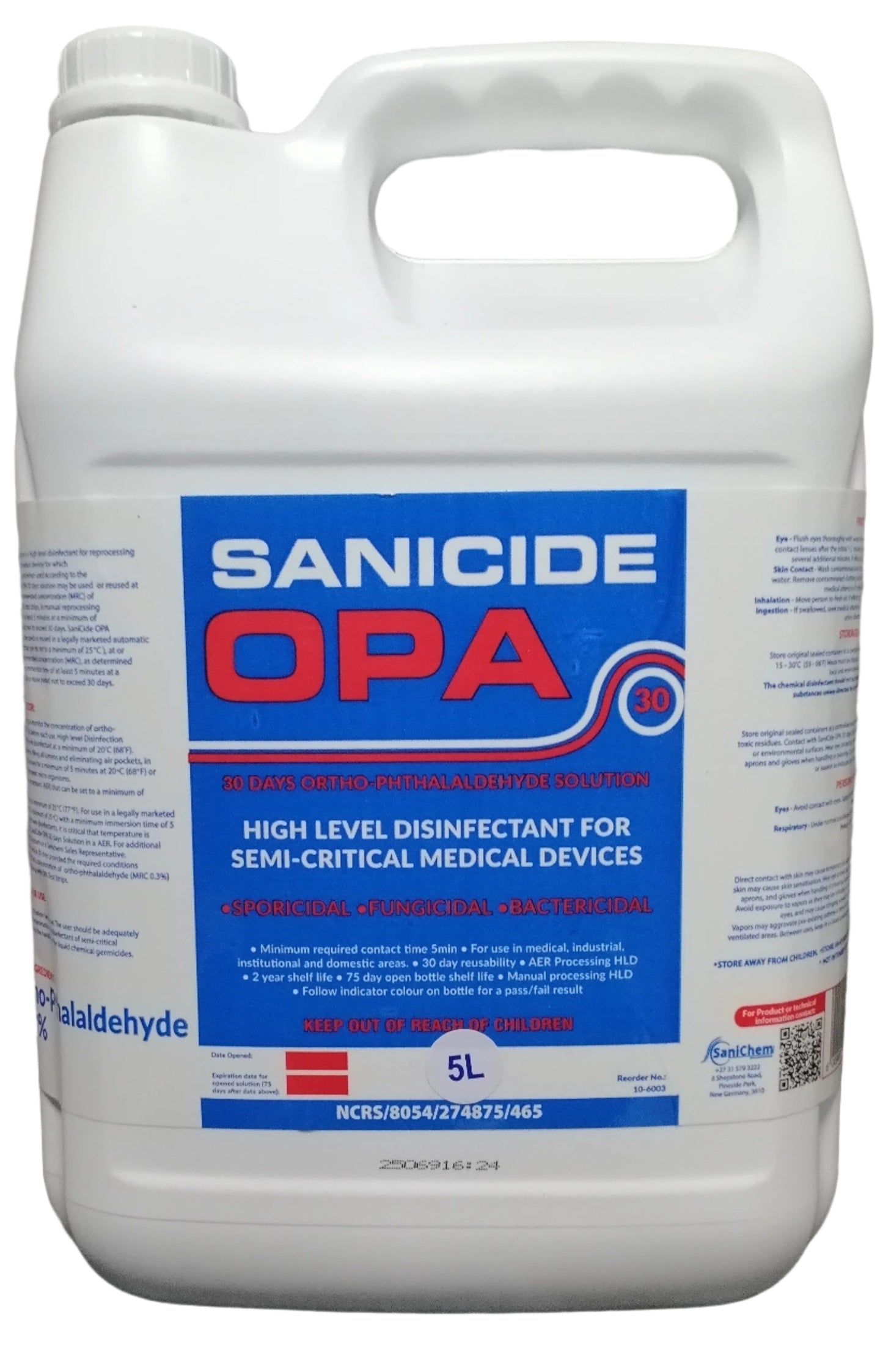SaniCide OPA 30 Day