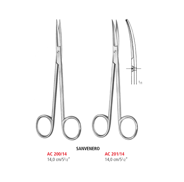 Sanvenero Dissecting Scissors