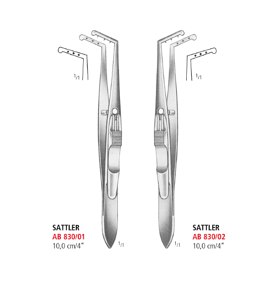 Sattler Muscular Forceps