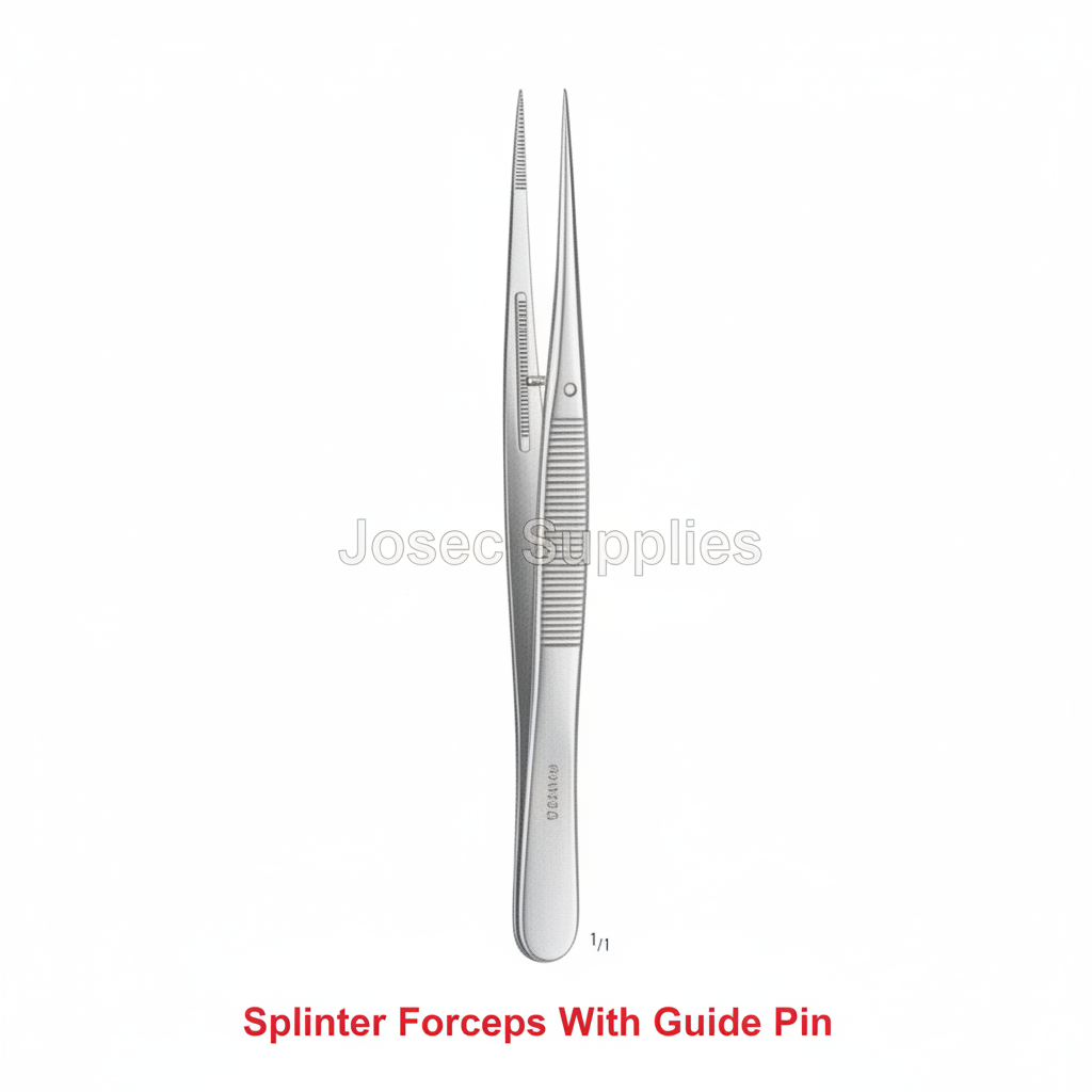 Splinter Forceps With Guide Pin