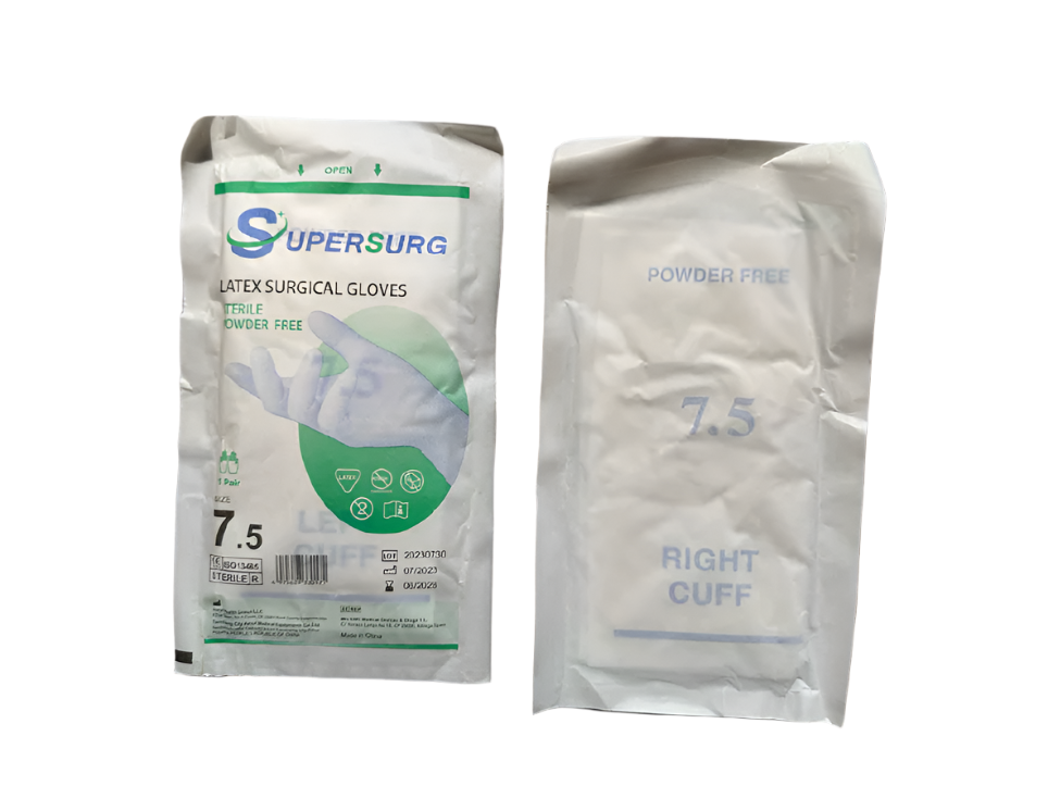 Sterile Powder Free Latex Surgical Gloves