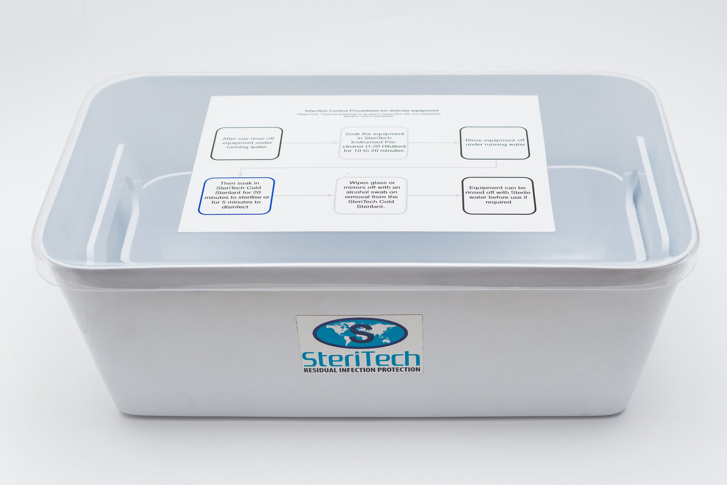 Steritech Sterilization Tray 2-4LT