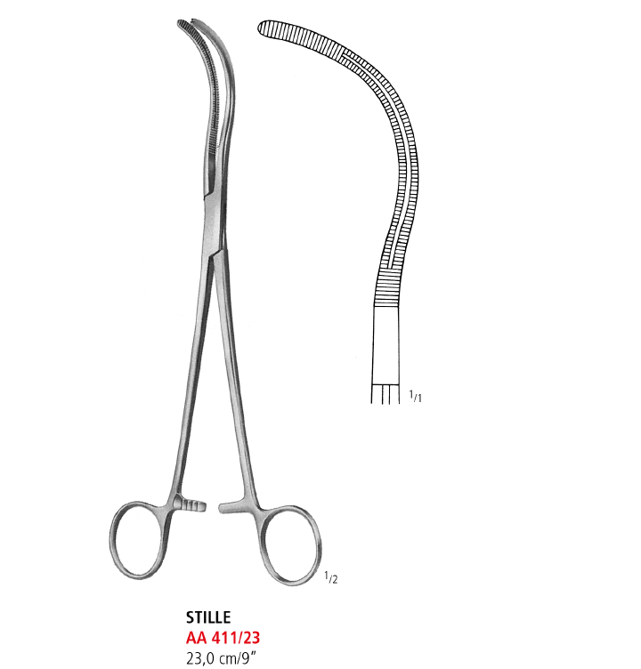 Stille Kidney Pedicle Clamp