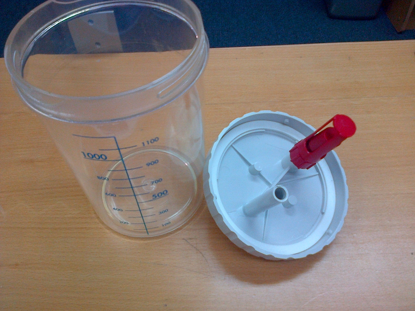 Suction Bottle For Surgical Suction Unit