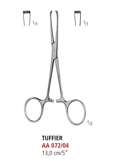 Tuffier Seizing Forceps