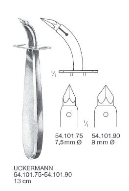 Uckermann Tracheotomy Trocar - Josec Supplies