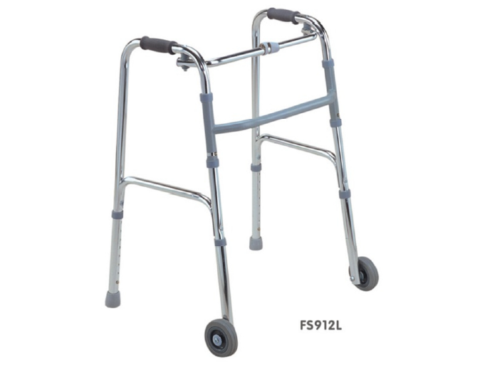 Walking Frame Folding Rollator with Wheels