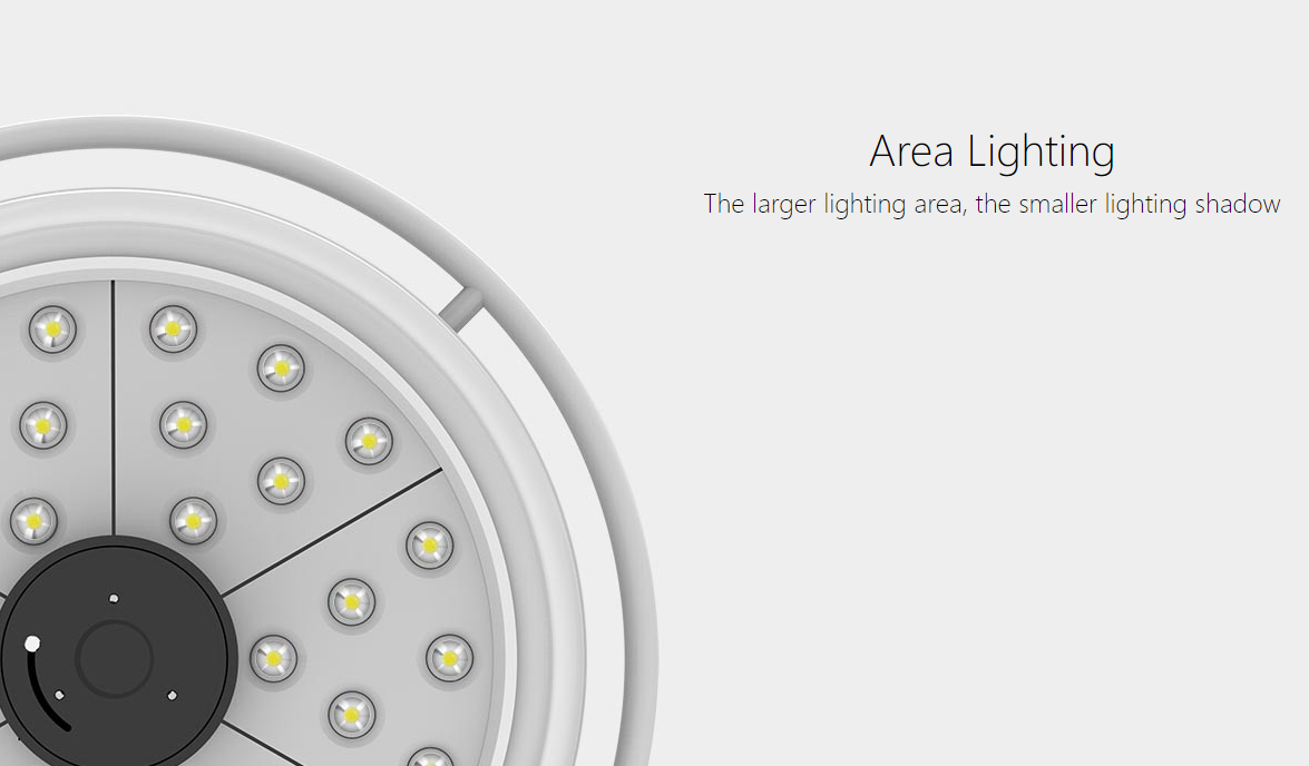 Wall Mounted Surgical Light KD2036D-1