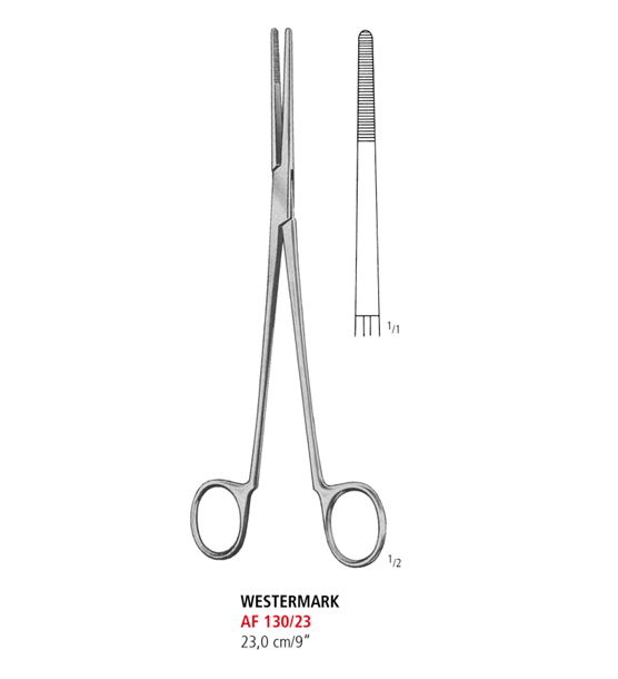 Westermark Dressing Forceps