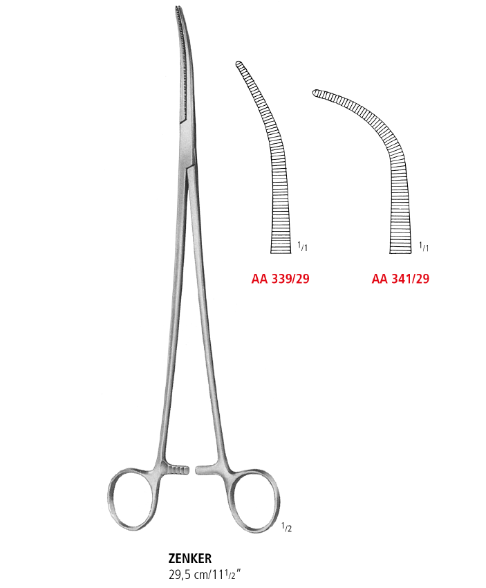 Zenker Dissecting and Ligature Forceps