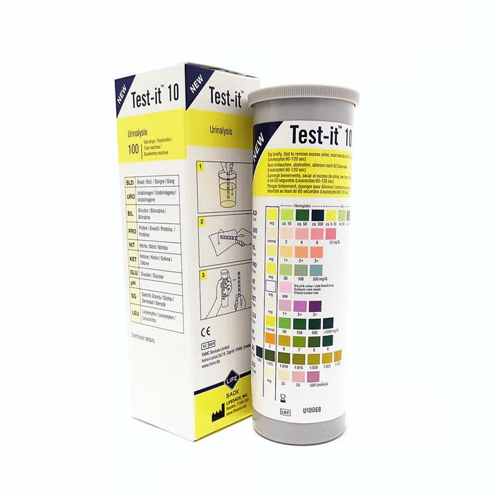 Test-It™ 10 Urine Test Strips - Josec Supplies