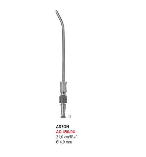 Adson Suction Tube