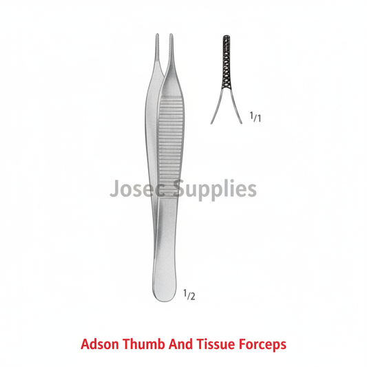 Adson Thumb And Tissue Forceps
