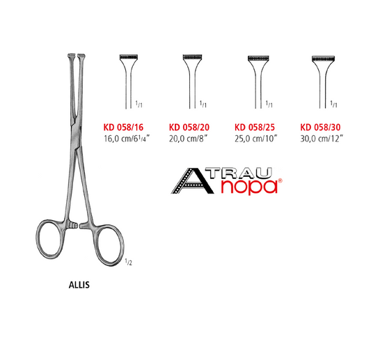 Allis Atraumatic Tissue Forceps