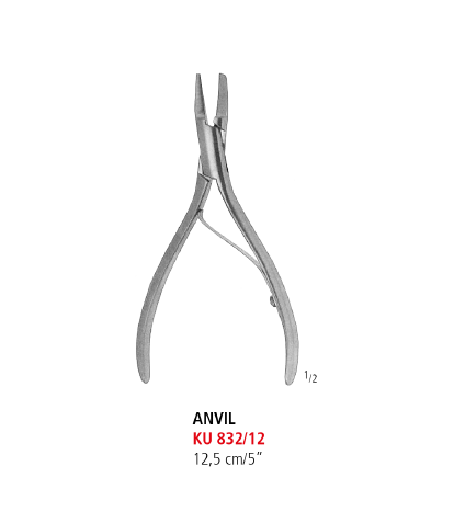 Anvil Nail Splitting Forceps
