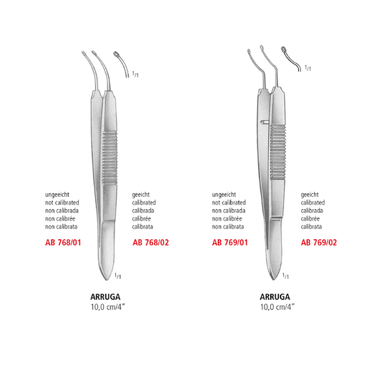 Arruga Capsular Forceps