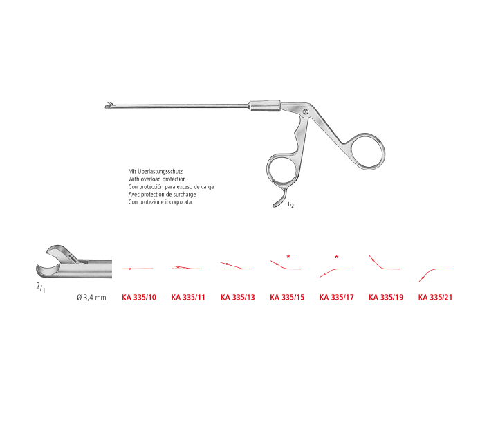 Arthroscopic Hook Scissors With Overload Protection