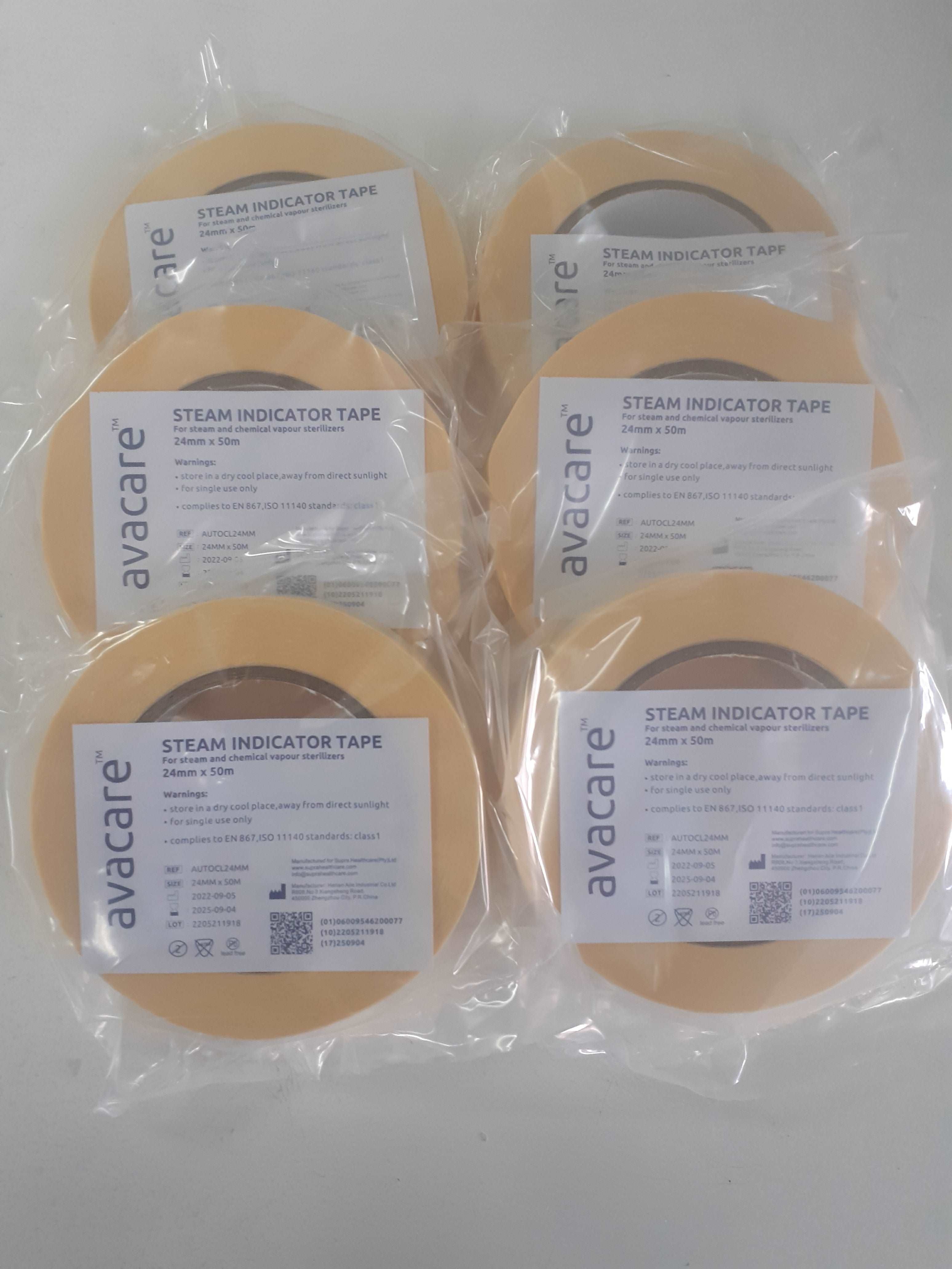 Autoclave Tape 24mm x 50m at Josec Supplies
