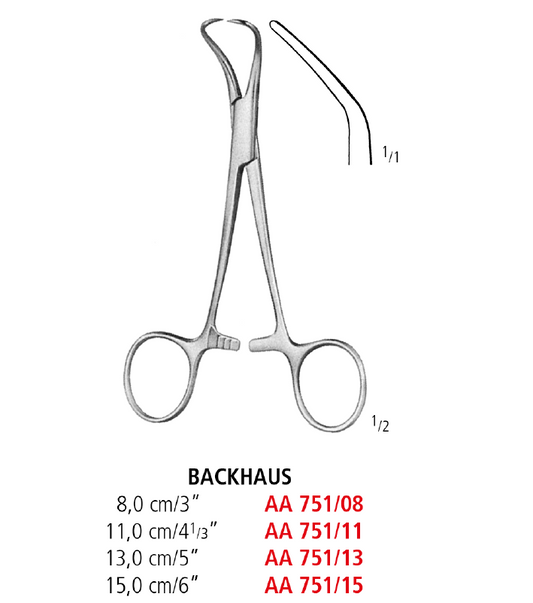 Backhaus Towel Clamp