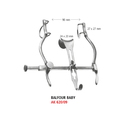 Balfour-Baby Abdominal Retractor