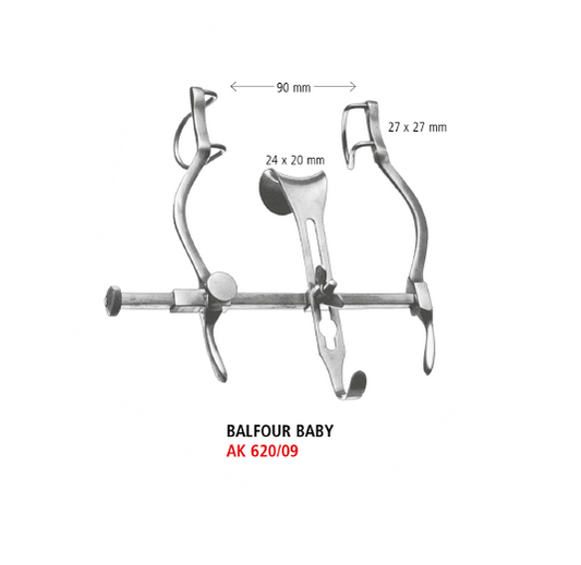 Balfour-Baby Abdominal Retractor