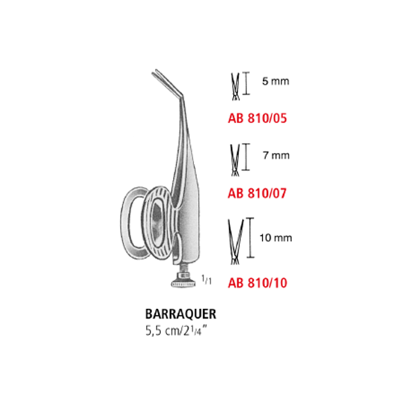 Barraquer Anterior Chamber Forceps
