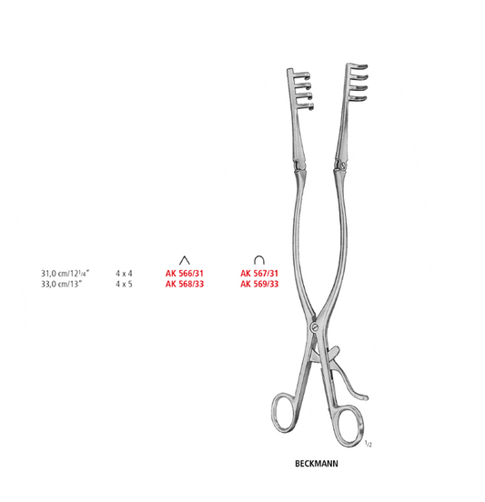 Beckmann Self Retaining Retractor