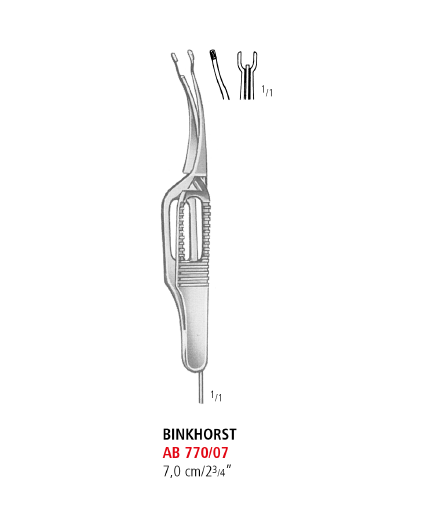 Binkhorst Capsular Forceps