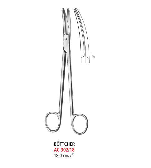 Boettcher Tonsil Scissors