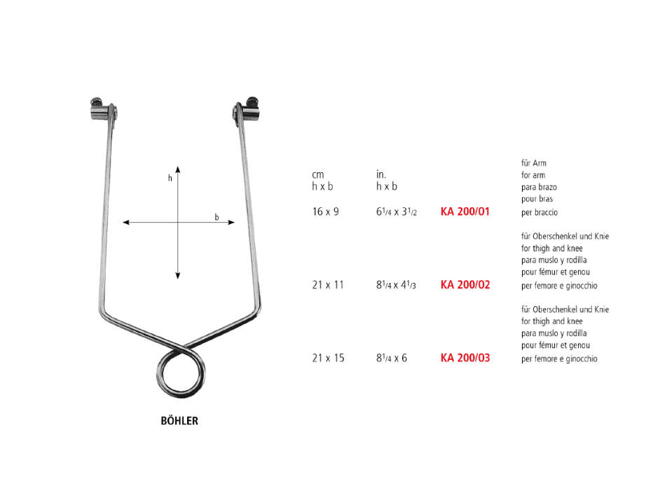 Bohler Extension Bows
