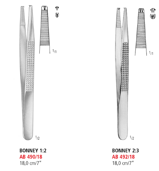 Bonney Tissue Forceps