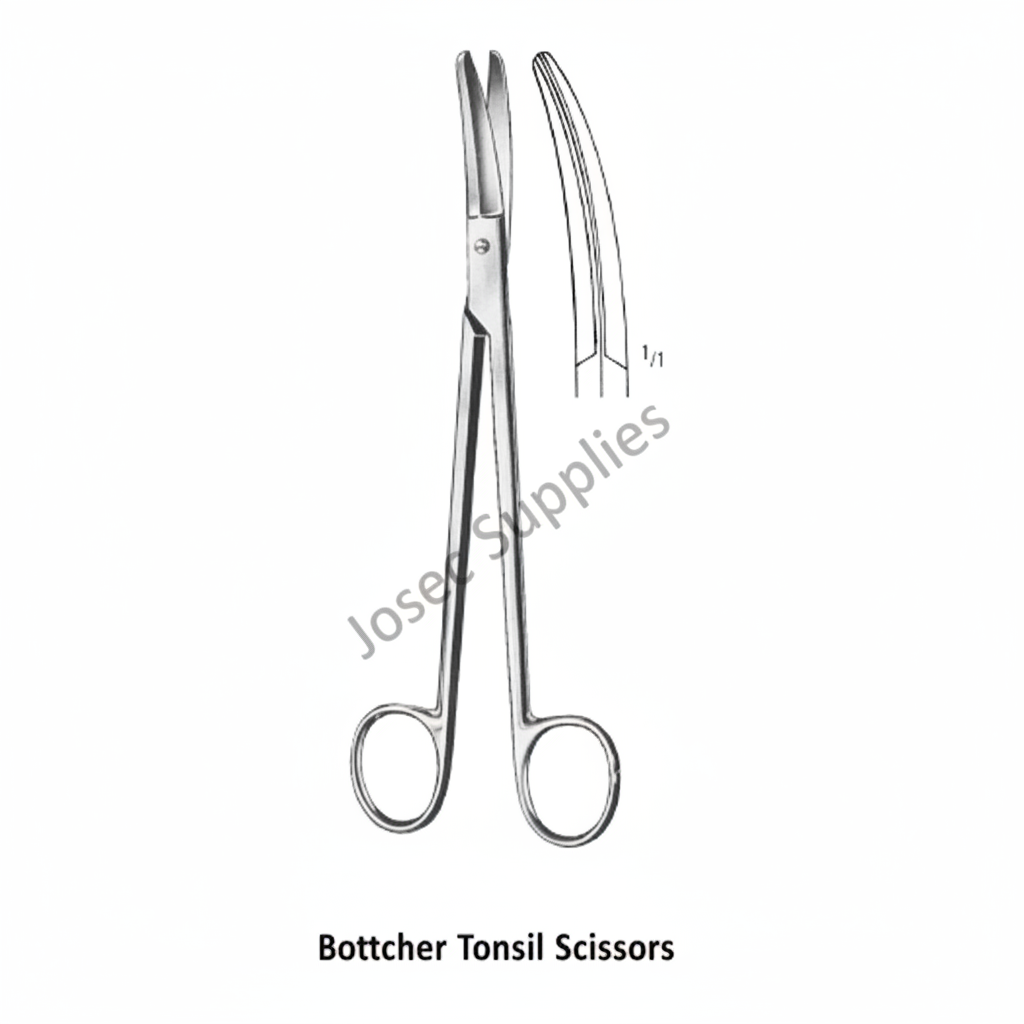 Bottcher Tonsil Scissors