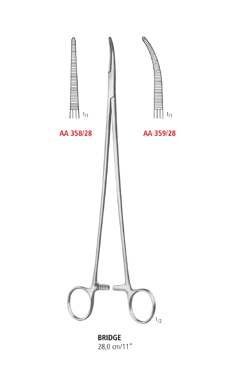 Bridge Artery Forceps