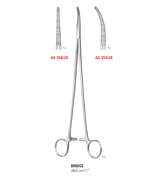 Bridge Artery Forceps