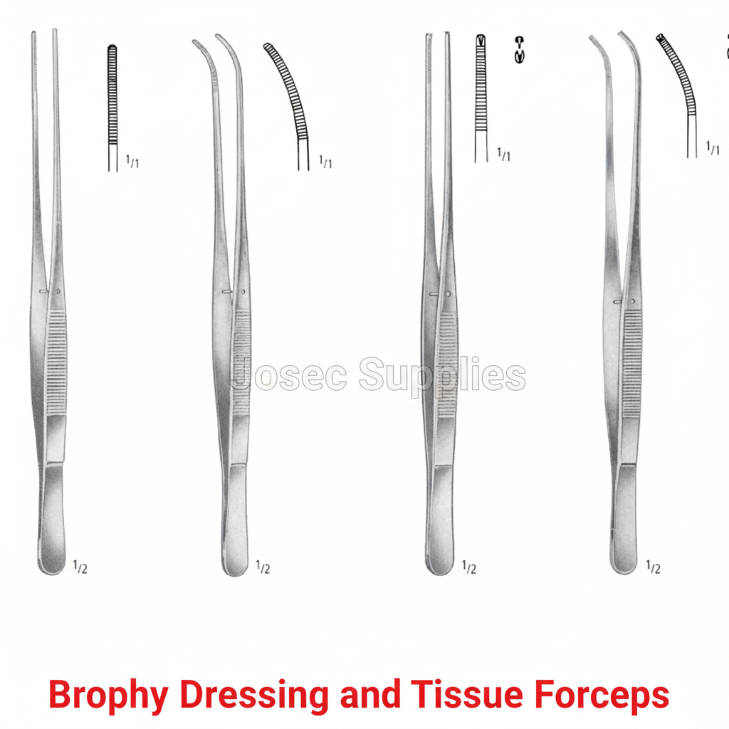 Brophy Dressing and Tissue Forceps