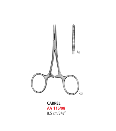 Carrel Haemostatic Forceps